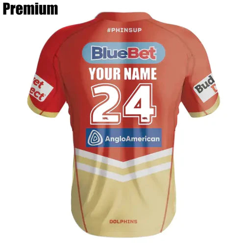 2024 Redcliffe Dolphins TODDLER Home Jersey Set