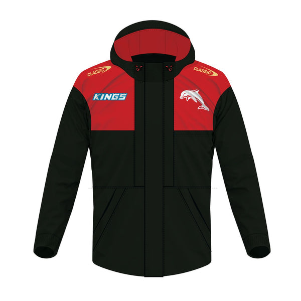 2024 Redcliffe Dolphins ADULTS Wet Weather Jacket