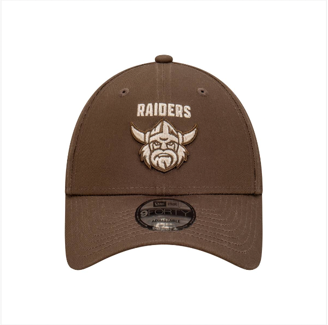 Canberra Raiders Walnut Stone New Era Hat