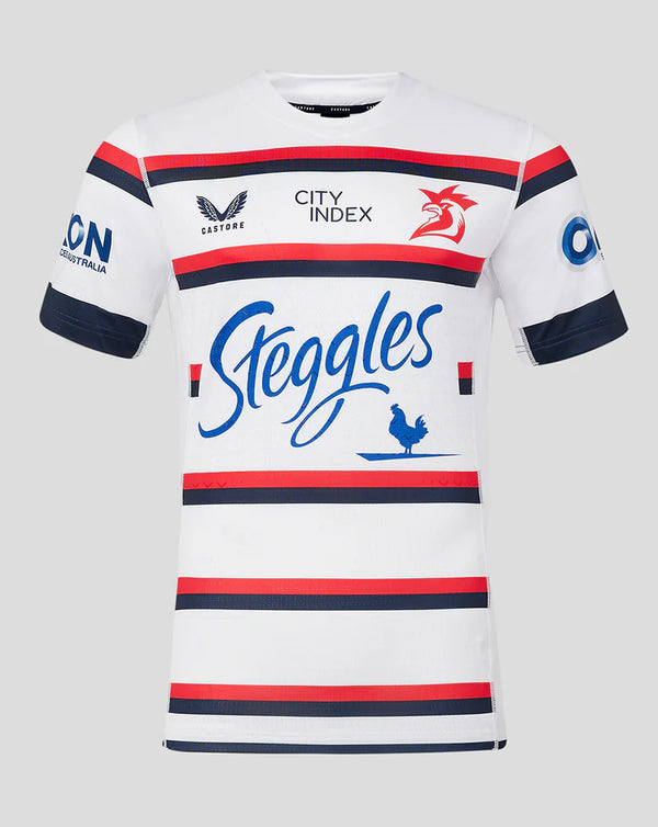 2024 Sydney Roosters ADULTS Training Jersey White
