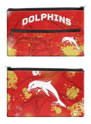 Redcliffe Dolphins Neoprene Pencil Case