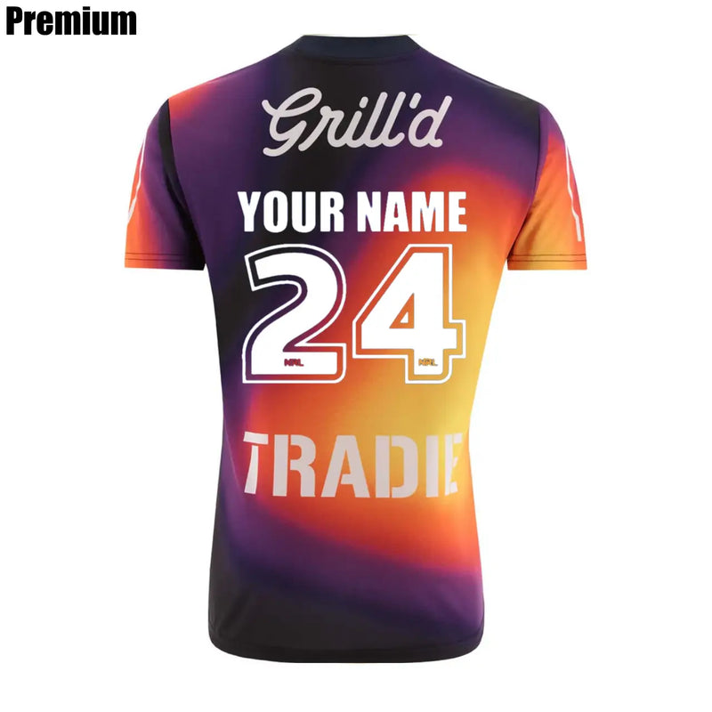 2024 Melbourne Storm ADULTS Run Out Jersey