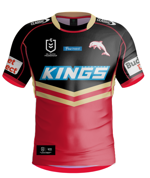 2024 Redcliffe Dolphins KIDS Alternate Jersey