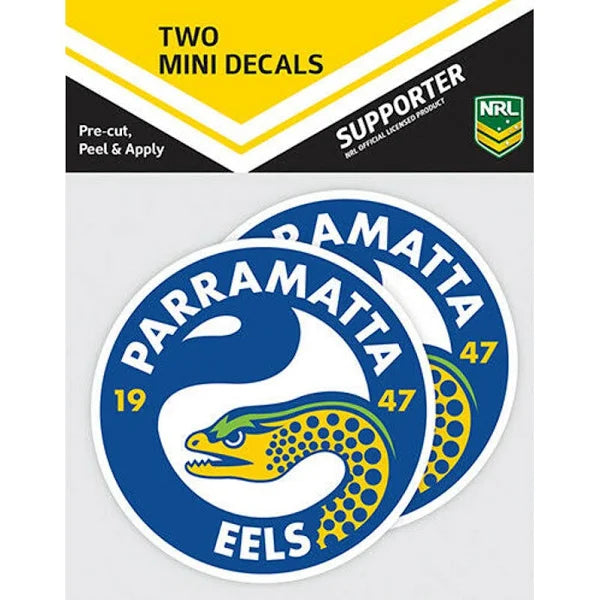 Parramatta Eels Mini Decal Stickers