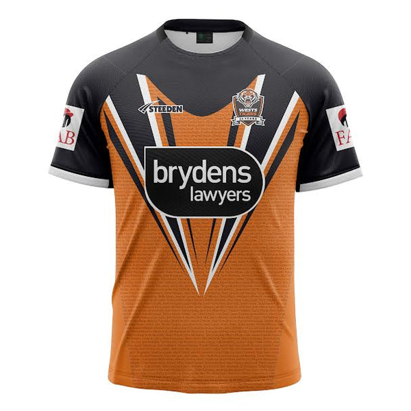 2024 Wests Tigers ADULTS Run Out Tee