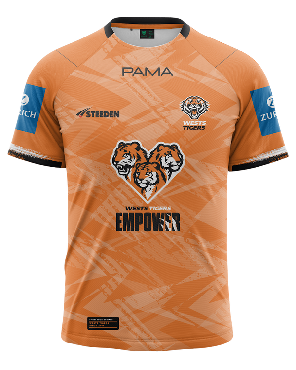 2025 Wests Tigers ADULTS Training Tee