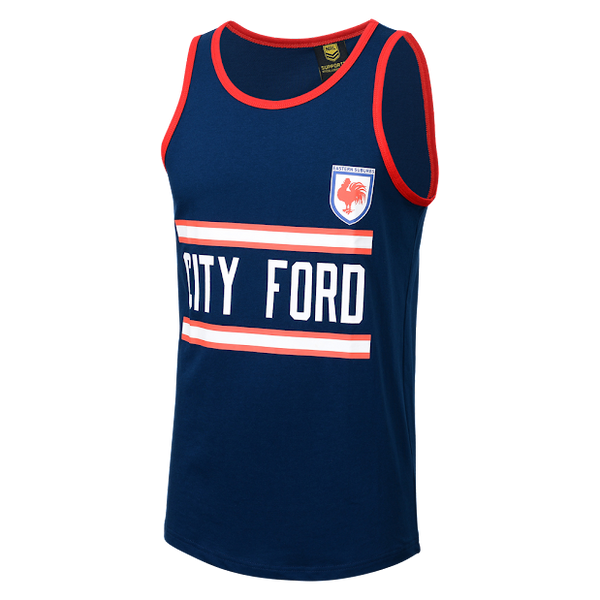 Sydney Roosters ADULTS Retro Singlet