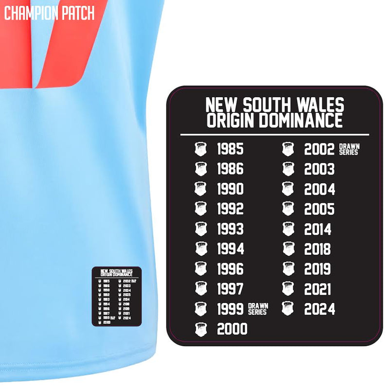 2025 NSW Blues State Of Origin ADULTS Jersey