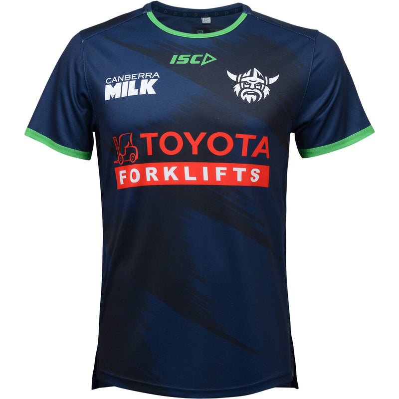 2024 Canberra Raiders ADULTS Training Tee Navy