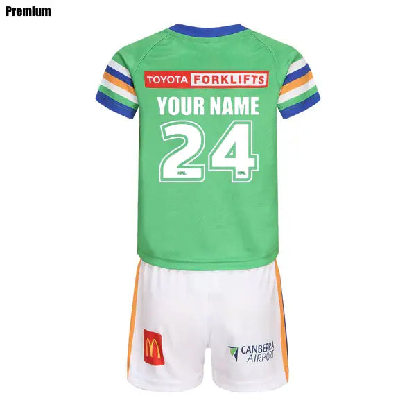 2024 Canberra Raiders TODDLER Home Jersey Set