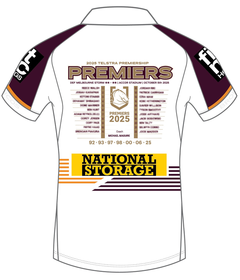 *PRE ORDER* 2025 Brisbane Broncos KIDS PREMIERSHIP Jersey