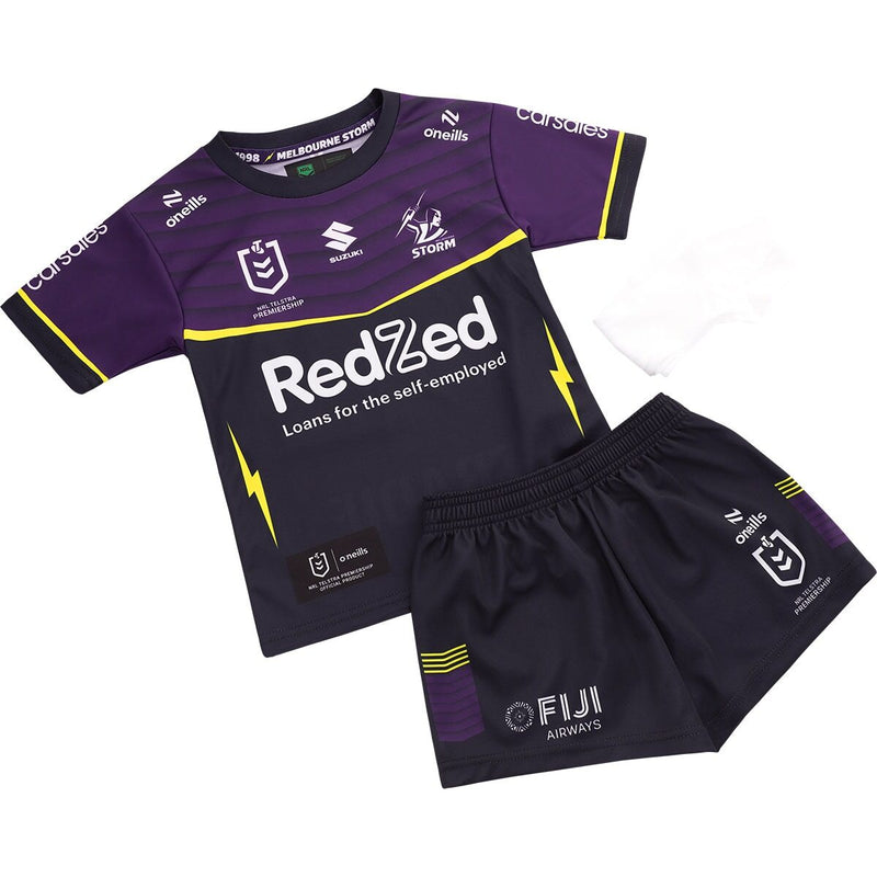 2025 Melbourne Storm TODDLER Home Jersey Set