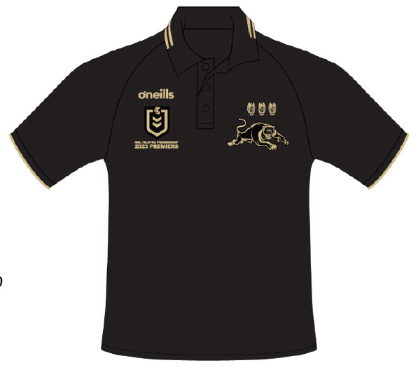 2023 Penrith Panthers ADULTS PREMIERSHIP POLO