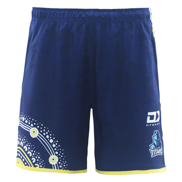 2025 Gold Coast Titans ADULTS Indigenous Training Shorts