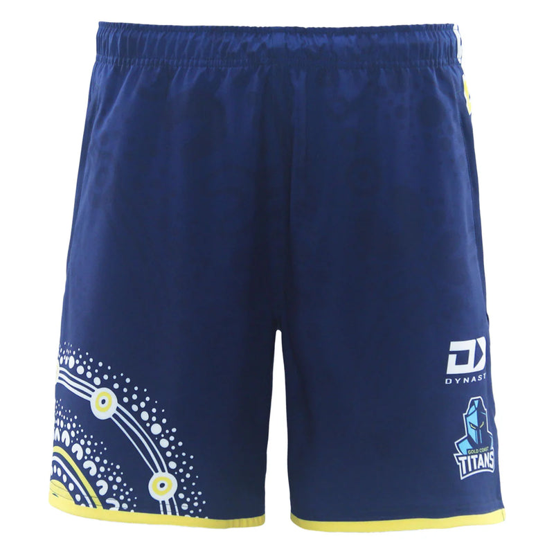 2025 Gold Coast Titans ADULTS Indigenous Training Shorts