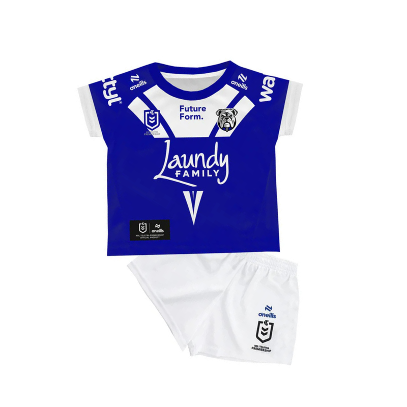 *PRE ORDER* 2026 Canterbury Bulldogs TODDLER Away Jersey Set