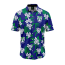 New Zealand Warriors ADULTS 'REEF' Hawaiian Shirt