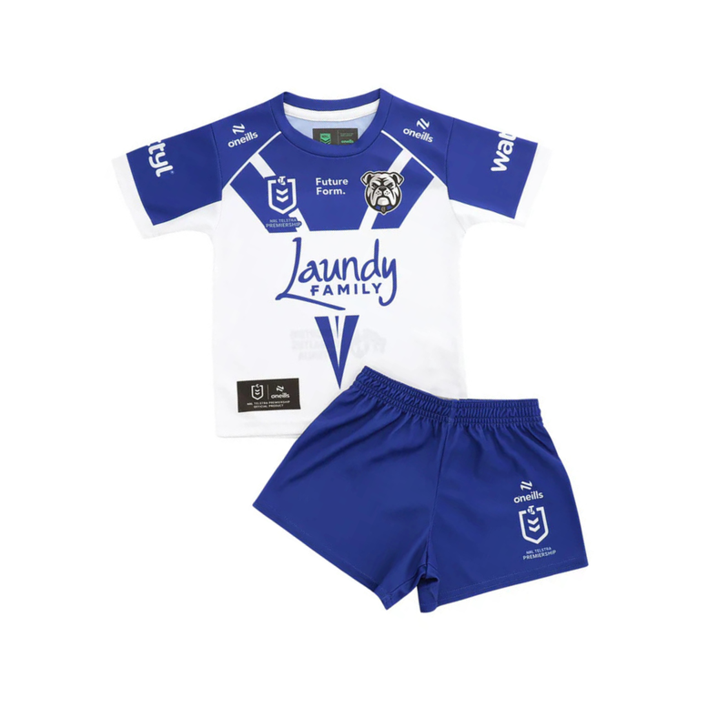 *PRE ORDER* 2026 Canterbury Bulldogs TODDLER Home Jersey Set
