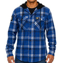 Canterbury Bulldogs ADULTS Hooded Flannel