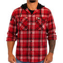 St George Illawarra Dragons ADULTS Hooded Flannel
