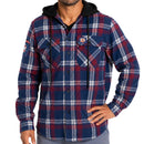 Sydney Roosters ADULTS Hooded Flannel