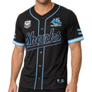 Cronulla Sharks ADULTS Baseball Shirt