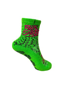 Run it Str8 Grip Socks Neon Hulk Smash