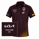 2026 Brisbane Broncos ADULTS Training Polo Maroon