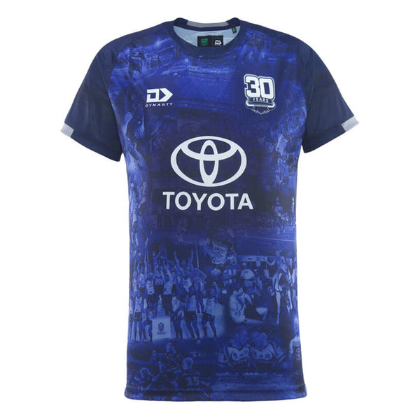 2025 North QLD Cowboys ADULTS Warm Up Tee