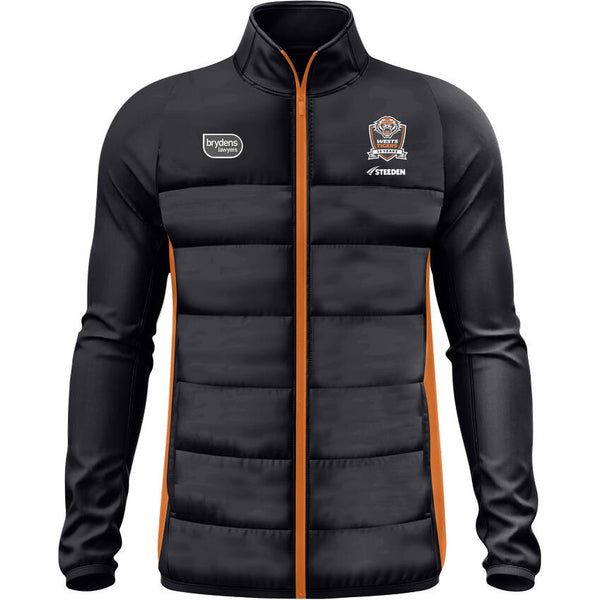 2024 Wests Tigers ADULTS Puffer Jacket