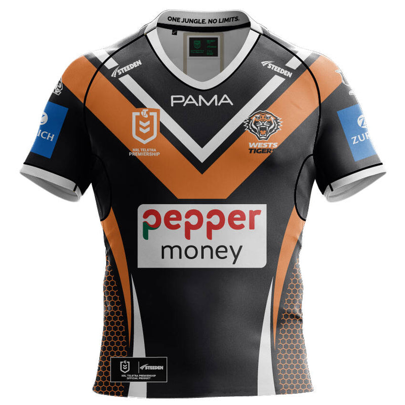 2025 Wests Tigers KIDS Home Jersey