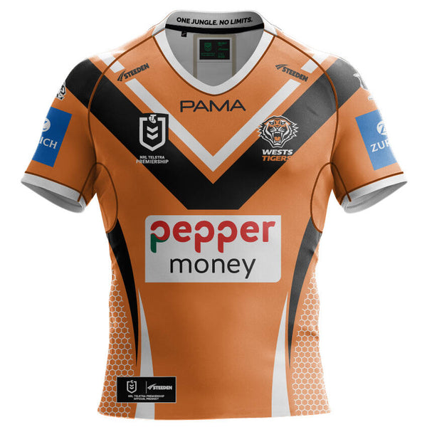 2025 Wests Tigers ADULTS Away Jersey