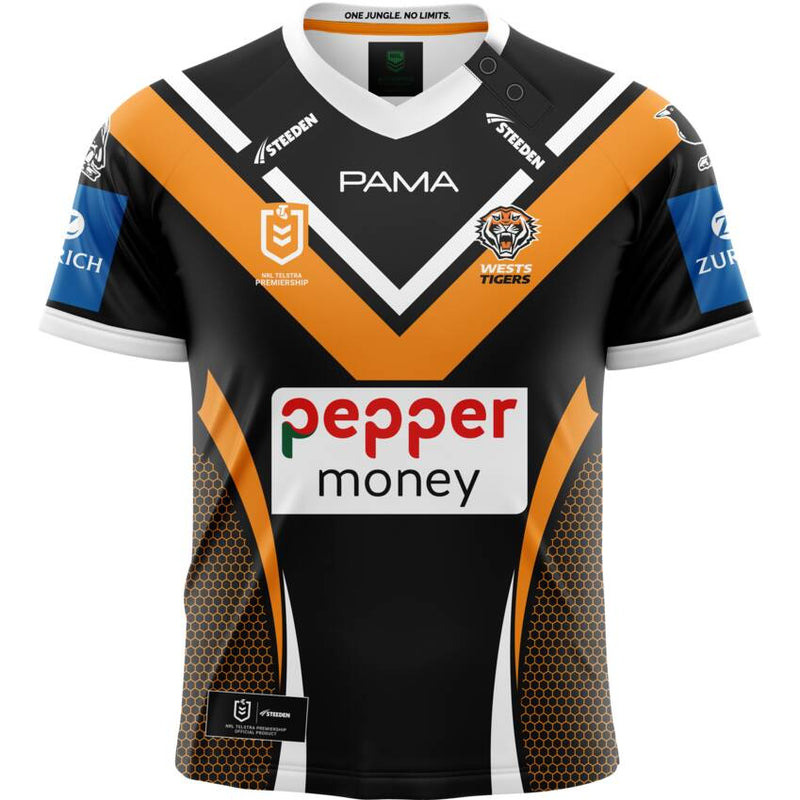 2025 Wests Tigers TODDLER Home Jersey Set *with shorts*