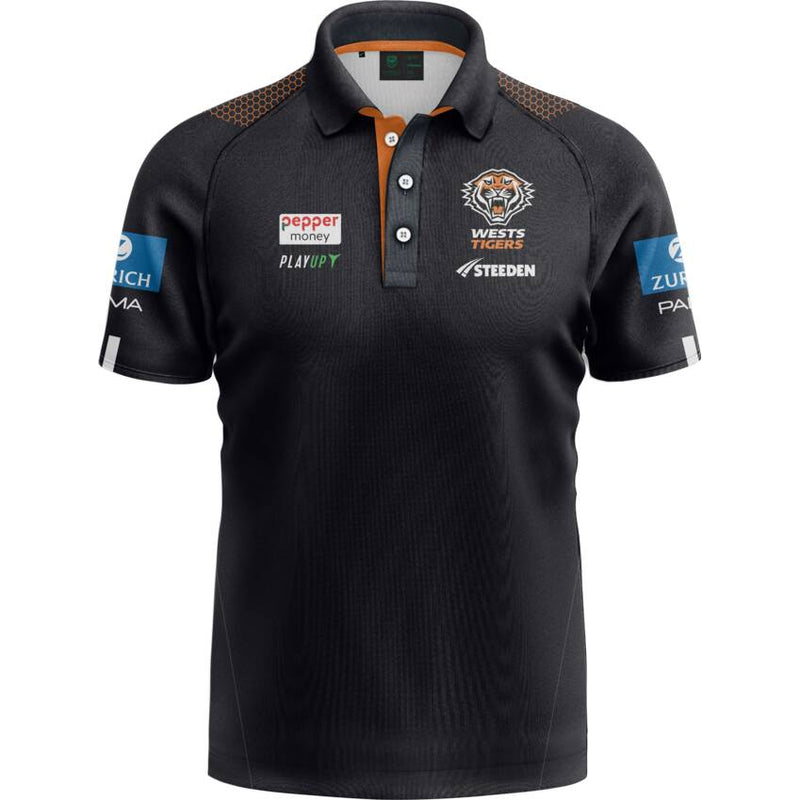 2025 Wests Tigers ADULTS Media Polo