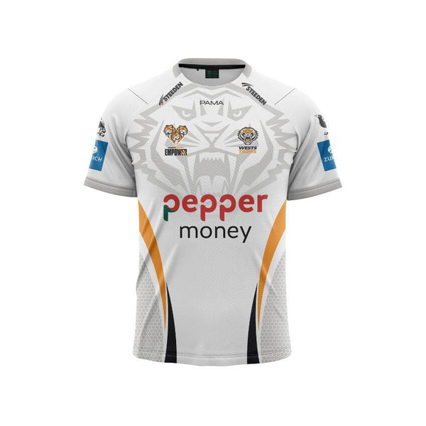 2025 Wests Tigers ADULTS Run Out Tee