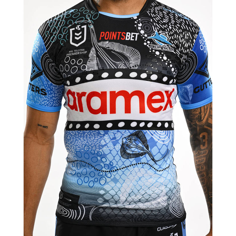 2024 Cronulla Sharks ADULTS Indigenous Jersey