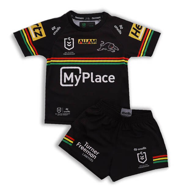 2025 Penrith Panthers TODDLER Home Jersey Set