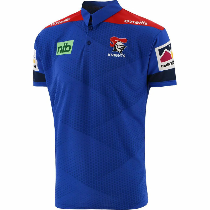 2022 Mens Newcastle Knights Royal Media Polo