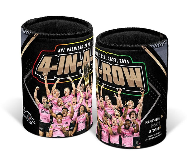 *PRE ORDER* 2024 Penrith Panthers PREMIERSHIP PHOTO Can cooler