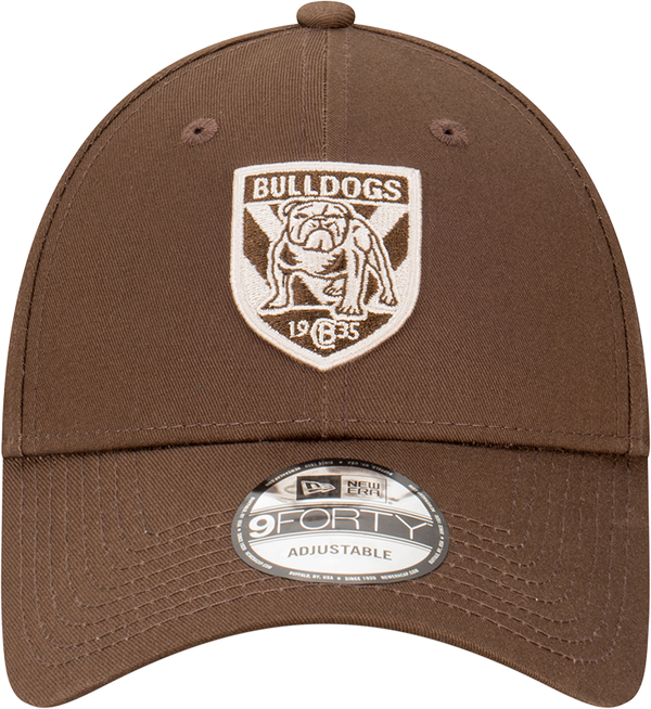Canterbury Bulldogs Walnut Stone New Era Hat