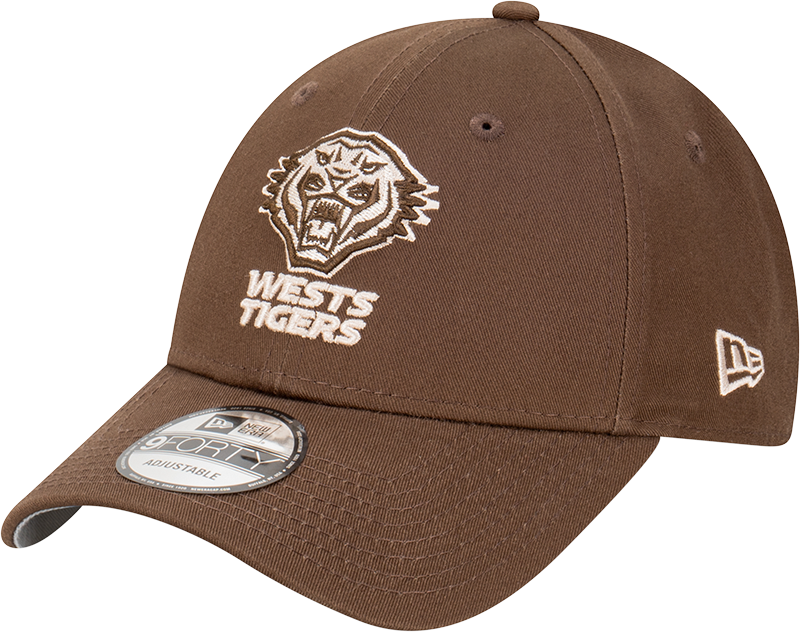 Wests Tigers Walnut Stone New Era Hat