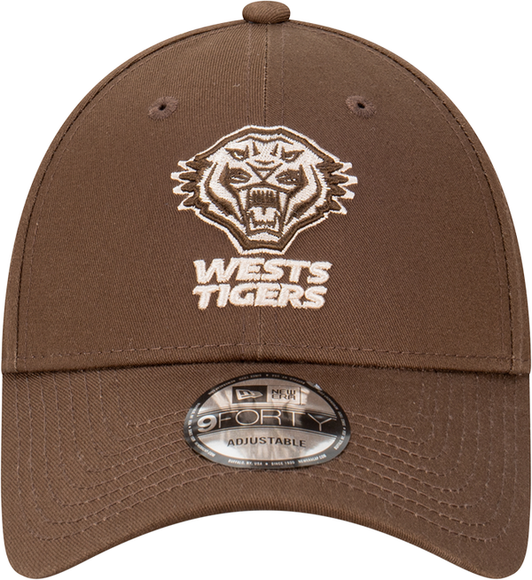 Wests Tigers Walnut Stone New Era Hat
