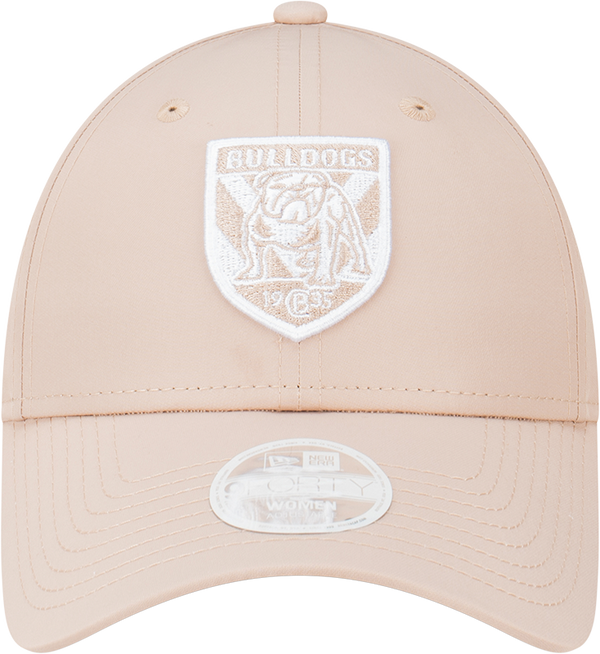 Canterbury Bulldogs Oatmilk Womens New Era Hat