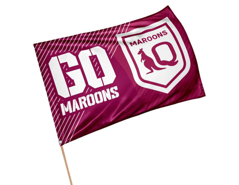 QLD MAROONS Game Day Flag