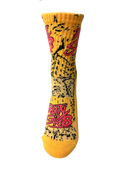 Run it Sr8 Grip Socks Neon Orange