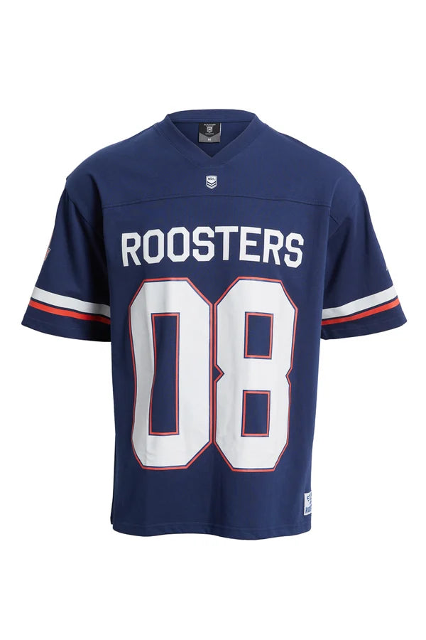 Sydney Roosters KIDS Over Sized Grid Iron Tshirt