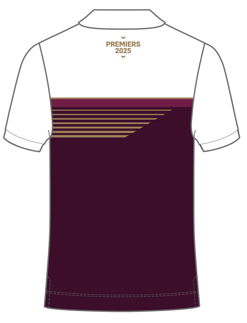 *PRE ORDER* 2025 Brisbane Broncos ADULTS PREMIERSHIP Polo