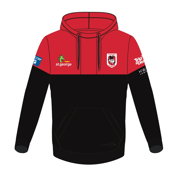 2024 St George Illawarra Dragons ADULTS Pullover Hoodie