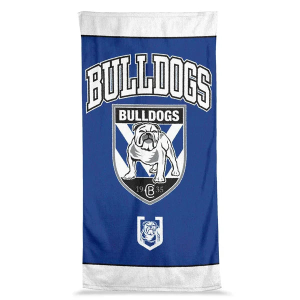 Jumbo Bulldogs Beach Towel
