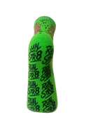 Run it Str8 Grip Socks Neon Hulk Smash
